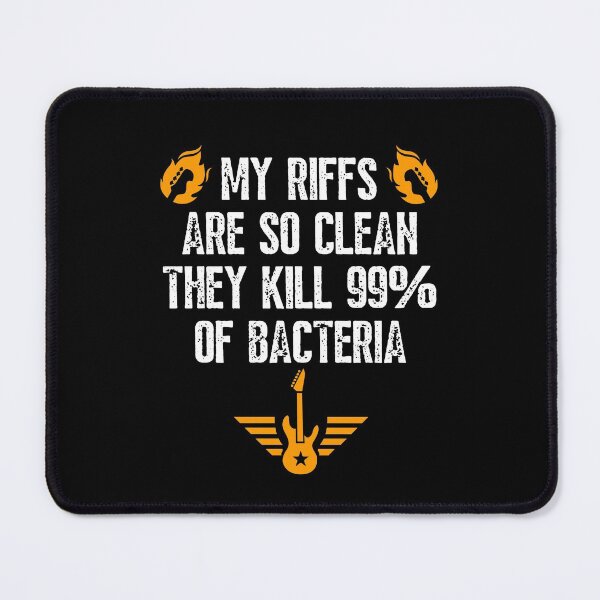 Item preview, My Riffs Are So Clean They Kill 99% Of Bacteria Band Member Guitar Gift designed and sold by PayoutStream.