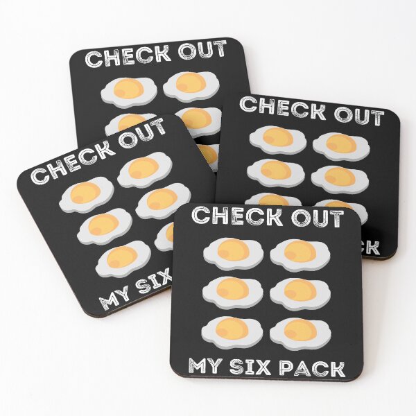 Item preview, Check Out My Six Pack Egg  Shirt designed and sold by zoonix.