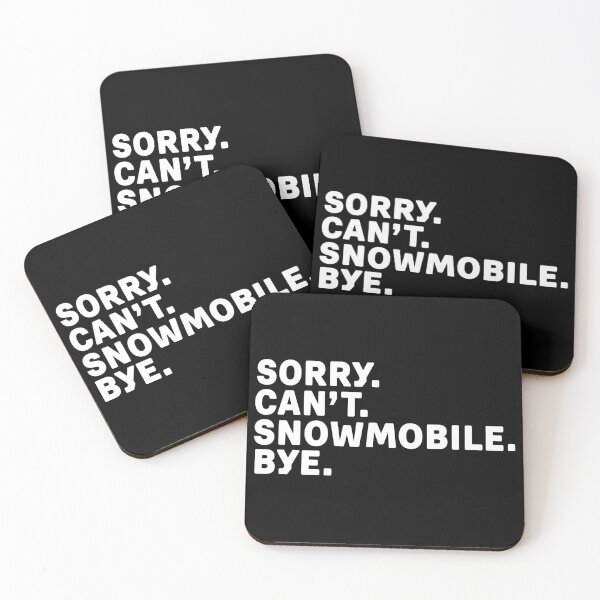 Item preview, Sorry. Snowmobile. Bye. designed and sold by Kathyy-.