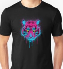 CMYK Tiger Graffiti Unisex T-Shirt