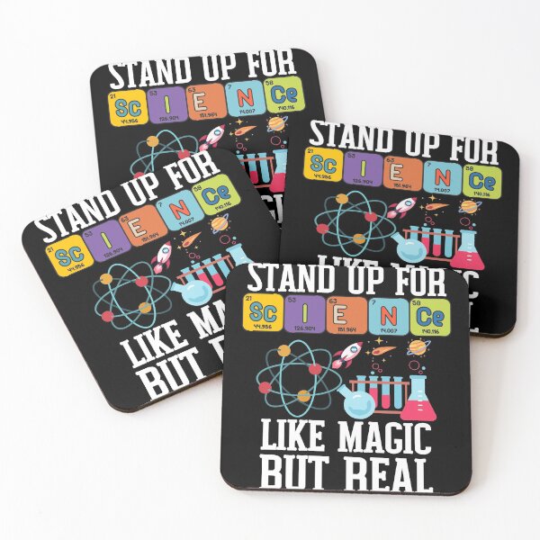 Item preview, Stand Up For Science Like Magic But Real Funny Science Studies Quote for Science March designed and sold by Kaladzishop.
