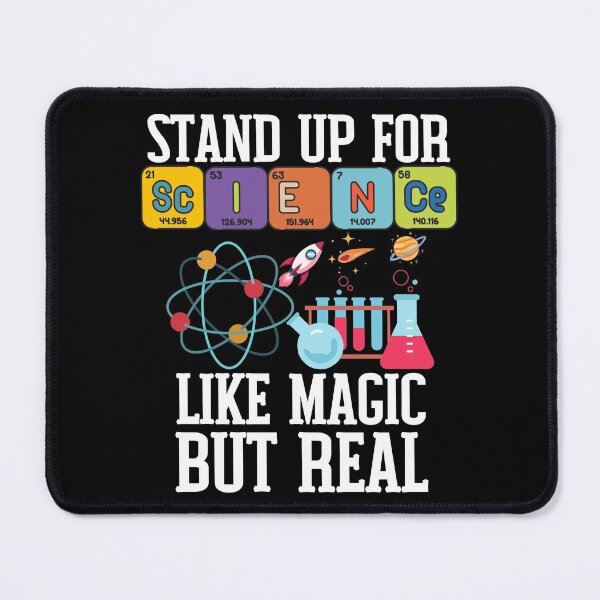 Item preview, Stand Up For Science Like Magic But Real Funny Science Studies Quote for Science March designed and sold by Kaladzishop.