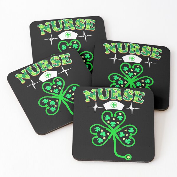 Item preview, Irish Nurse Shamrock Stethoscope Happy St Patrick's Day designed and sold by CeciliaGallaway.