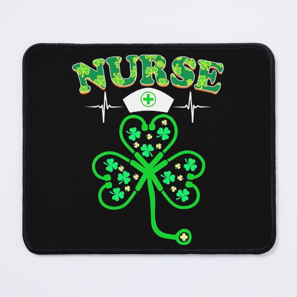 Item preview, Irish Nurse Shamrock Stethoscope Happy St Patrick's Day designed and sold by CeciliaGallaway.