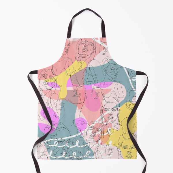 Item preview, Pattern - Face line art pattern design.  designed and sold by Paint84.