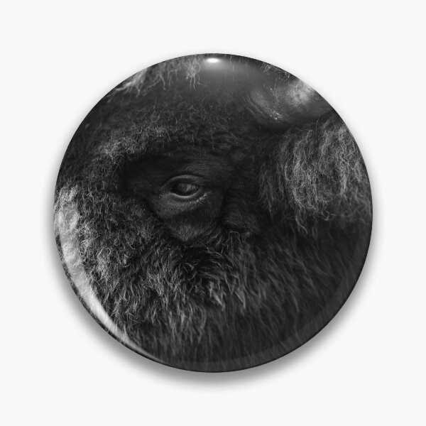 Artikelvorschau, Bison Head Black and White  entworfen und verkauft von FotoMartycz.