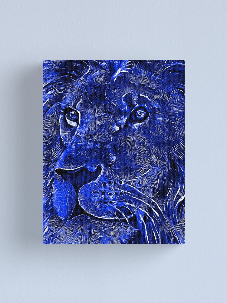 Lienzo «lindos dibujos de leones, dibujos fáciles de leones» de Artrendshop  | Redbubble