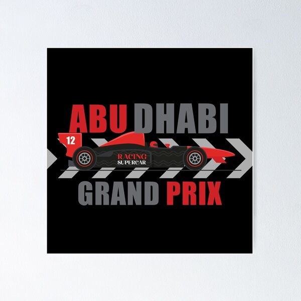 Item preview, Abu Dhabi Grand Prix Premium 2022 designed and sold by HS-Brands.
