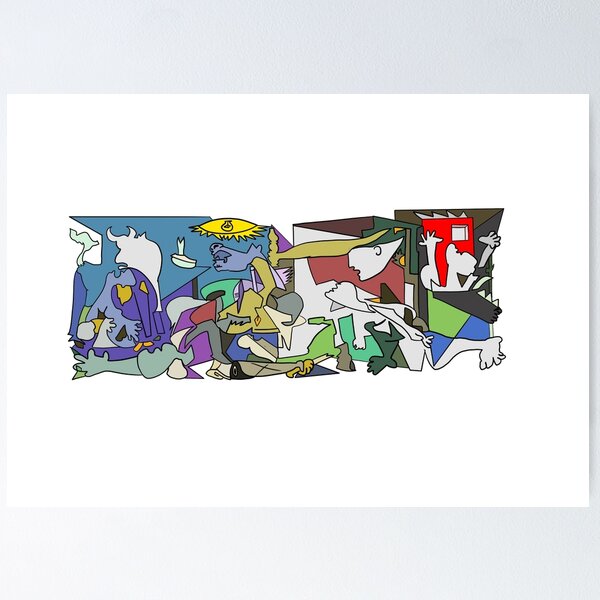 Item preview, Guernica Painting Drawing designed and sold by thedesignbob.