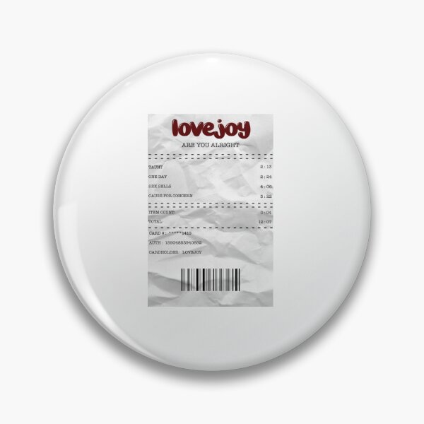 Item preview, lovejoy album receipt  designed and sold by designedbysym.