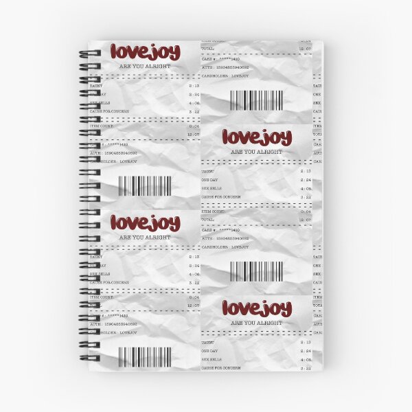 Item preview, lovejoy album receipt  designed and sold by designedbysym.