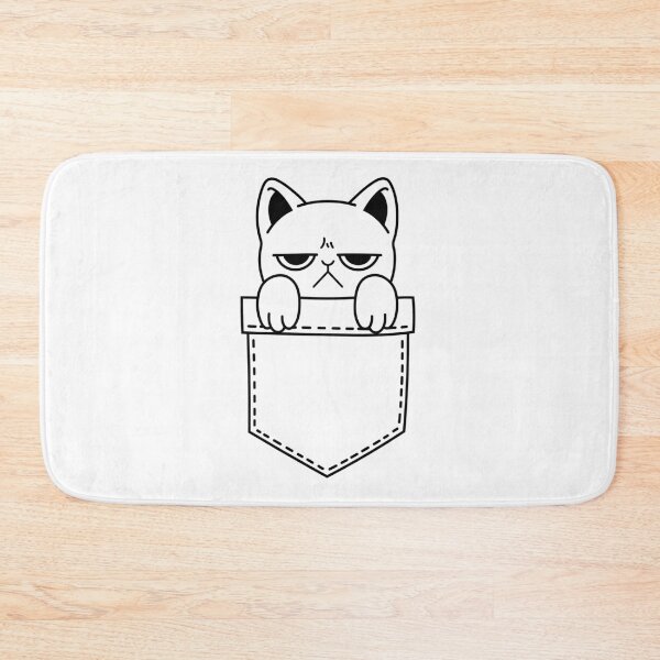 Item preview, Pocket Cat Animal Grumpy Cat designed and sold by Arketip.