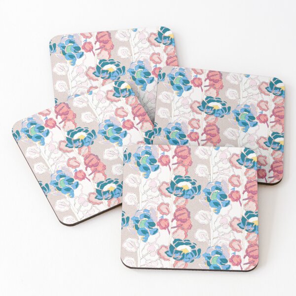 Item preview, Vintage Feminine Pastel Floral Print designed and sold by JoyforU.