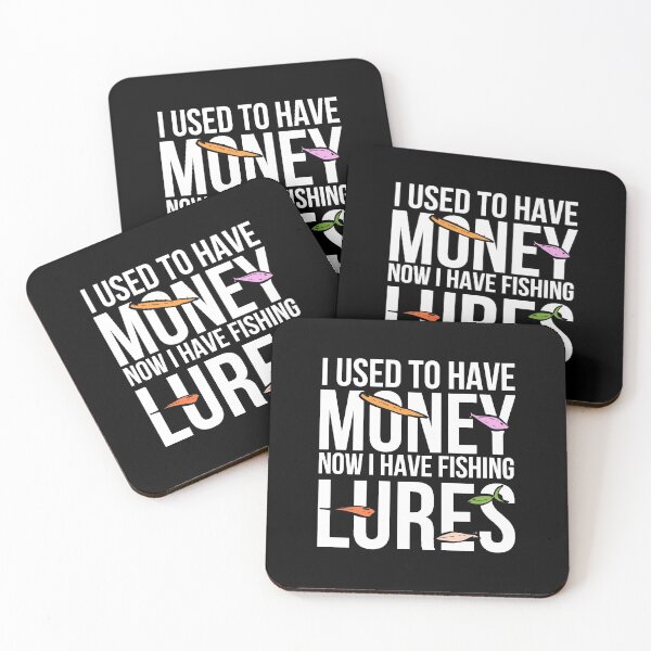 Item preview, funny fishing quotes money lures gift designed and sold by BrennaEirlys.