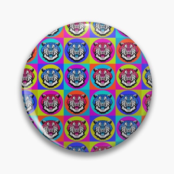 Item preview, Chinese Zodiac  Year of the Tiger 2022, Tiger Pattern, Tiger Line Art, Tiger geometric pattern designed and sold by WanderTravels.