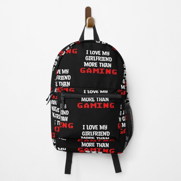 Item preview, I Love My Girlfriend More Than Gaming Funny Gamer designed and sold by Gamerss4Life.