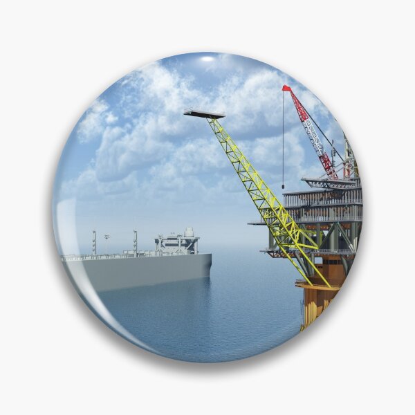 Item preview, Oil drilling platform in the sea and oil tankers designed and sold by MIRO3D.