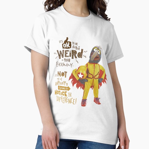 Vista previa del artículo con la obra «Con el cumpleaños de Gonzo», diseñado y vendido por TaraSquires.