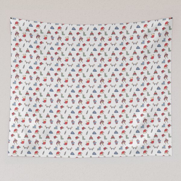 Item preview, Seamless Pattern Cute Winter and Snow  designed and sold by Studio624.