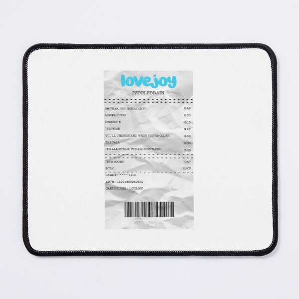 Item preview, lovejoy album receipt designed and sold by designedbysym.
