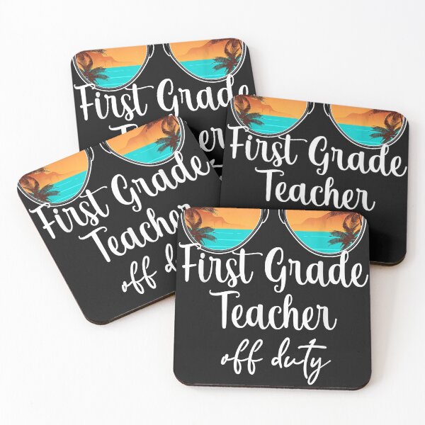 Item preview, Grade Teacher Off Duty Sunglasses Beach Sunset Palm Tree T-Shirt designed and sold by TimothyHolsi.