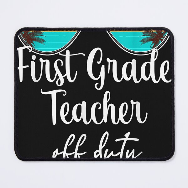 Item preview, Grade Teacher Off Duty Sunglasses Beach Sunset Palm Tree T-Shirt designed and sold by TimothyHolsi.