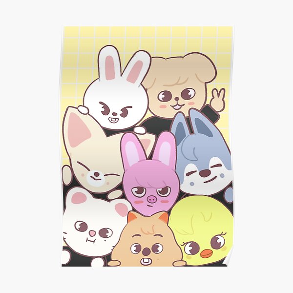 Stray kids - skzoo Poster
