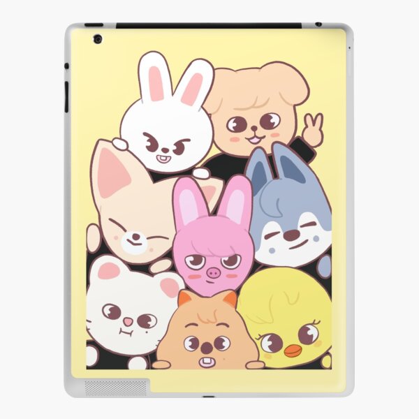 Stray kids - skzoo iPad Case & Skin by MomosDrawing