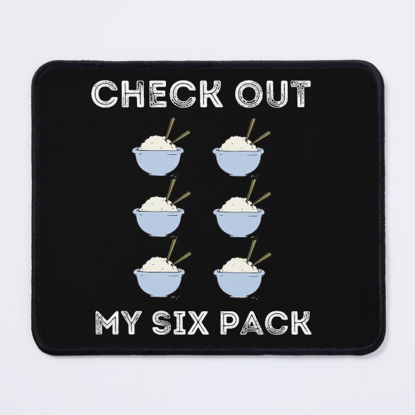 Item preview, Check Out My Six Pack Rice Shirt designed and sold by zoonix.