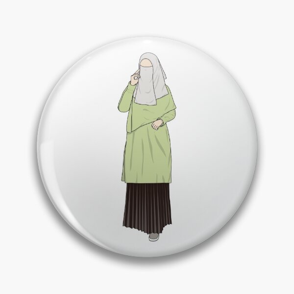 Item preview, Green Hijab Dress designed and sold by suwarnaadi.