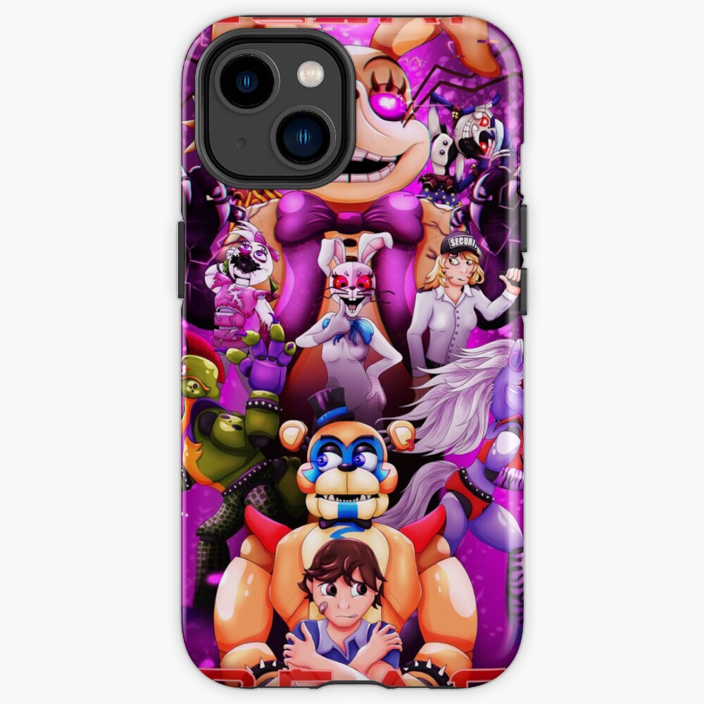 FNAF Security Breach Glam Rock Freddy, Gregory and Vanny  iPhone Case for  Sale by Darkodra