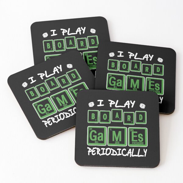 Item preview, I play Board Games periodically Chemistry designed and sold by NeXore.