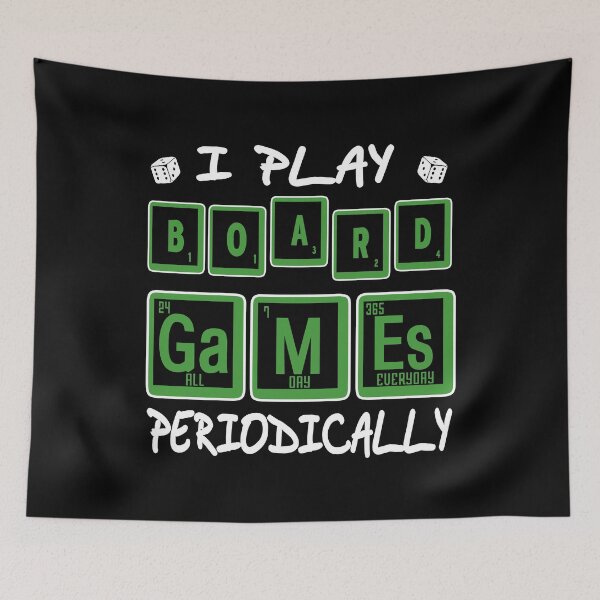 Item preview, I play Board Games periodically Chemistry designed and sold by NeXore.
