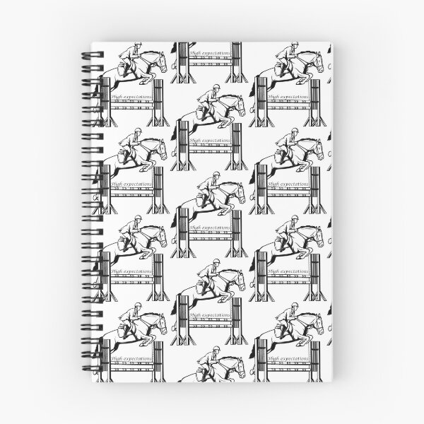 Item preview, High expectations, showjumper, horse showjumping designed and sold by PonyAddiction.