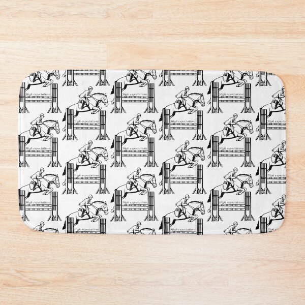 Item preview, High expectations, showjumper, horse showjumping designed and sold by PonyAddiction.