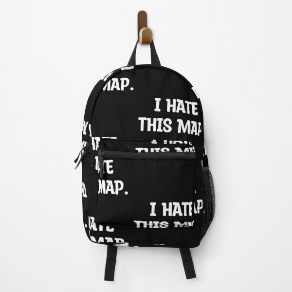Item preview, I Hate This Map Funny Video Gaming Novelty designed and sold by Gamerss4Life.