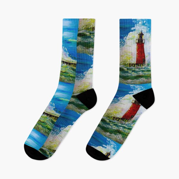 Item preview, Red lighthouse designed and sold by Natalia_Shchip.