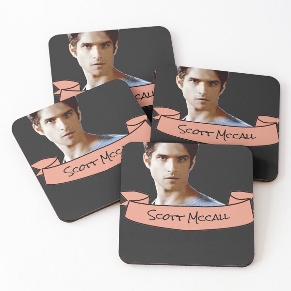 Item preview, scott mccall flower crown sticker Sticker designed and sold by ChristinaWienho.