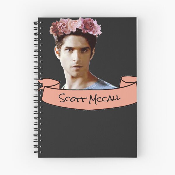 Item preview, scott mccall flower crown sticker Sticker designed and sold by ChristinaWienho.