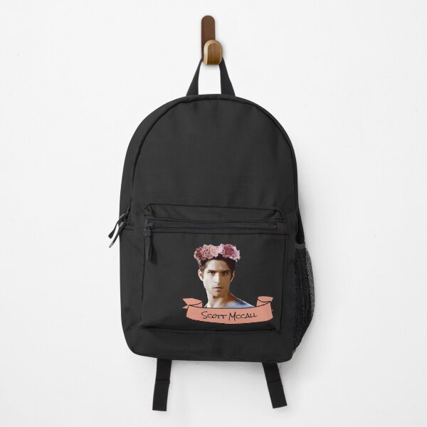 Item preview, scott mccall flower crown sticker Sticker designed and sold by ChristinaWienho.