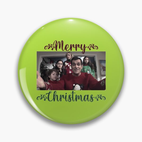 Item preview, Dunphy family from Modern Family Merry Christmas greeting card    designed and sold by DillonMoen.