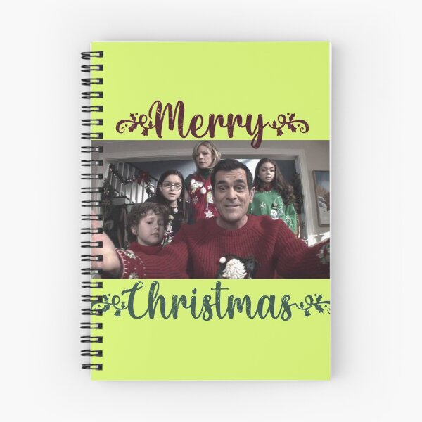 Item preview, Dunphy family from Modern Family Merry Christmas greeting card    designed and sold by DillonMoen.