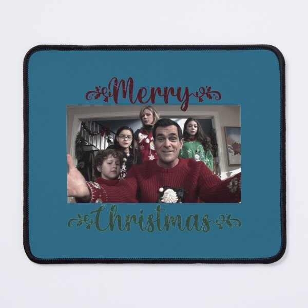 Item preview, Dunphy family from Modern Family Merry Christmas greeting card designed and sold by DillonMoen.