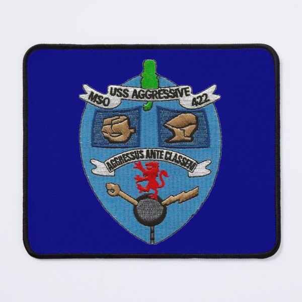 Item preview, USS AGGRESSIVE (MSO-422) SHIP'S STORE designed and sold by militarygifts.