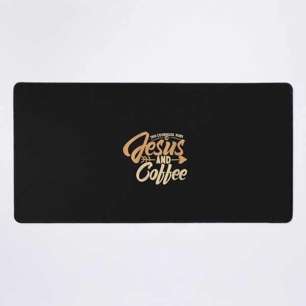 Item preview, Womens Coffee for Counselor This Counselor runs on Jesus & Coffee V-Neck T-Shirt designed and sold by shop luisant.
