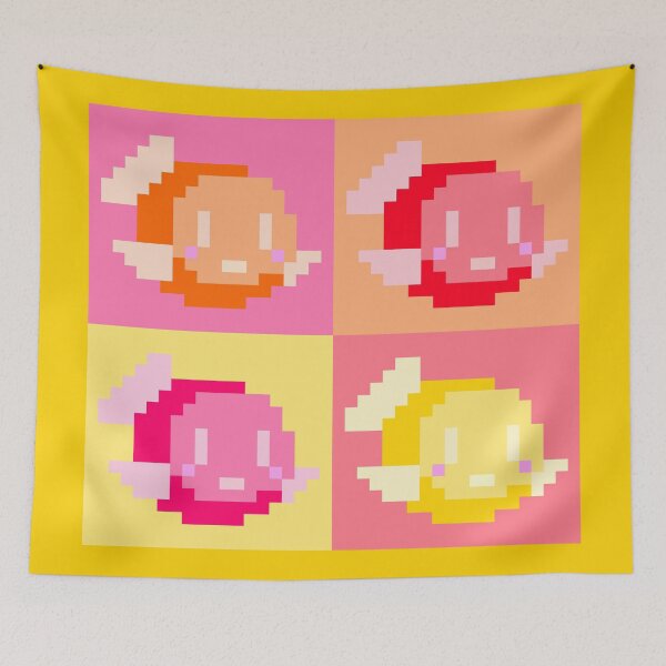 Item preview, Fruity Colors Pixel Blowfish designed and sold by rin3d .