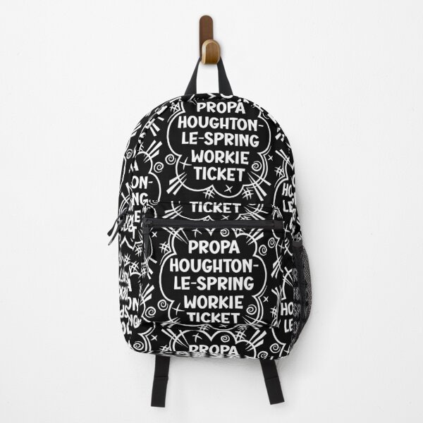 Item preview, PROPA HOUGHTON-LE-SPRING WORKIE TICKET a cheeky design for people from Houghton-Le-Spring in the North East of England designed and sold by robimerch.