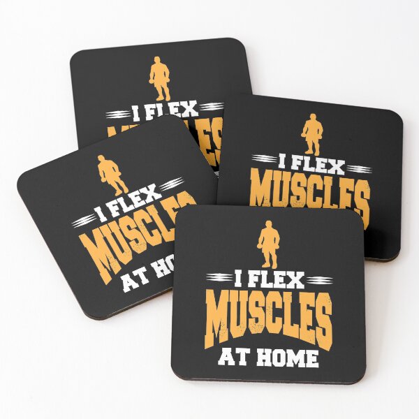 Item preview, I flex Muscles at Home Fitness Motivational Gym designed and sold by NeXore.