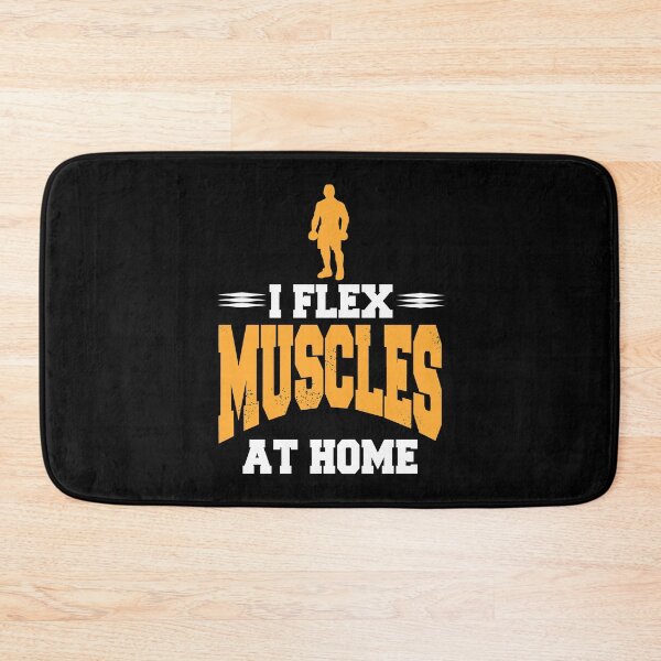 Item preview, I flex Muscles at Home Fitness Motivational Gym designed and sold by NeXore.
