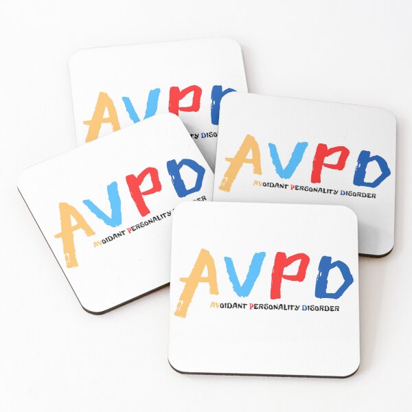 Item preview, Avoidant Personality disorder Colorful designed and sold by Creative Life.